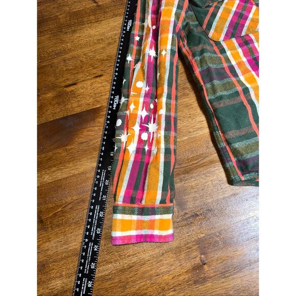 Billionaire Boys Club Horizon Plaid Cotton Flannel Button-Down Shirt - Picture 9 of 9